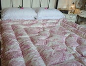 Image of Charlie Frilled or Piped Edge Toile de Jouy