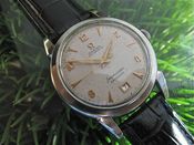 Image of OMEGA SEAMASTER CALENDAR w/GUILLOCHE DIAL -SOLD!