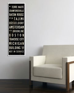 Image of The Small Custom Bus Scroll.