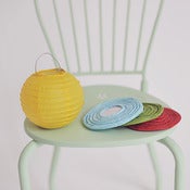 Image of Farolillos de papel de colores