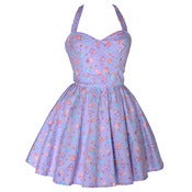 Image of 50s Style Cupcake Print Dress