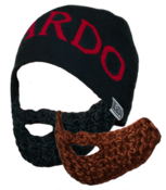 Image of Beardo 'Legit Knit' Red Combo