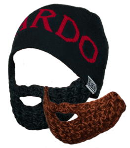 Image of Beardo 'Legit Knit' Red Combo