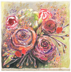 Image of flowers for alison 30"x31"