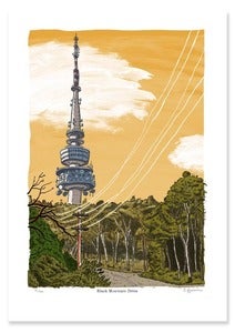Image of Black Mountain Drive Print
