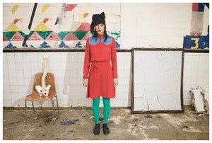 Image of RED&DENIM DRESS