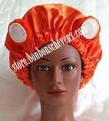 Image of Orange Gummy Bear BonBons Bonnet Adult & Child Sizes