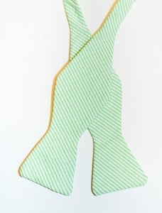 Image of Green Seersucker