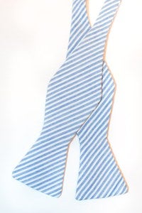 Image of Blue Seersucker