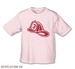 Image of 3rd Birthday Shirt - Fire Helmet Number 3 T-Shirt 1183 Red Ink