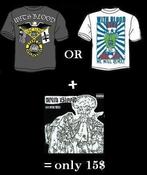Image of CD + T-SHIRT PACKAGE= 15 DOLLAZ