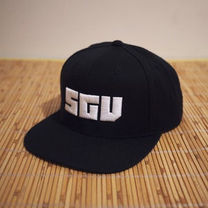 Image of SGV block logo snapback hat