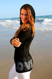 Image of Henna 'Love' hoodie