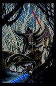 Image of STAR WARS - DARTH VADER - COLORED PRINT