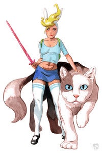 Image of Fionna & Cake
