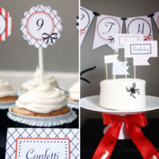 Image of Halloween Birthday Custom Party Printables