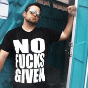 Image of WORST DUDE - NO FUCKS GIVEN T-SHIRT
