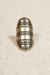 Gold Shield Ring
