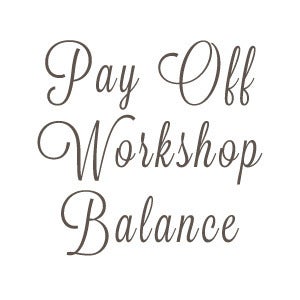 Image of Pay off your Workshop Balance