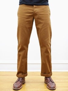 Image of Caramel Japanese 12oz Duck Miner Chinos