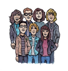 Image of Audacity/Big Eyes LIMITED COLOR VINYL split 7"