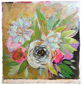 Image of flowers for britt 20"x21"