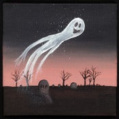 Image of Halloween Painting #2: The Ghost