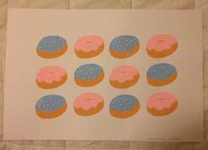 Image of Donut Print