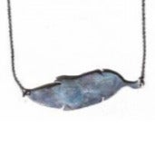 Image of Rossmore. Of the Blue. Feather Necklace