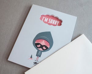 Image of I'm Sorry (Die Cut)