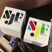 Image of SJF sticker pack