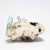 Image of Aquamarine, Quartz & Tourmaline
