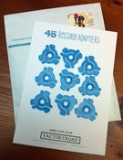Image of 45rpm Record Adapter - Individual Pack of 9
