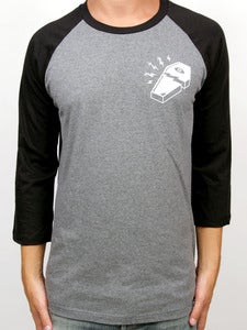 Image of BROKEN COFFIN RAGALAN (Arctic Grey/Black)