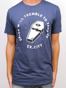 Image of BROKEN COFFIN (Light Navy)
