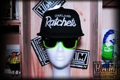 Image of OAKLAND RATCHETS SNAPBACK (black/black)