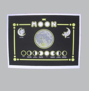 Image of the moon - yellow