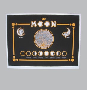 Image of the moon - orange