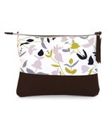 Image of LEATHER CLUTCH (with chain) New Eucalyptus