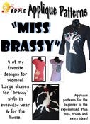 Image of Miss Brassy - Applique ePattern