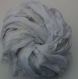 Image of White (and dyeable) Chiffon Ribbon