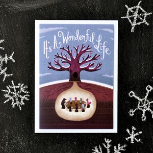 Image of "It's A Wonderful Life" Holiday Card