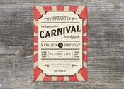 Image of Carnival Party Invitation (10)