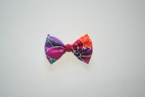 Image of Colorful Flowers bow tie