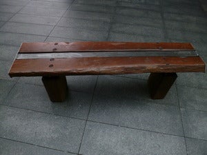 Image of rail bench