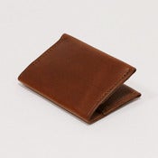 Image of Bi-Fold Card Wallet - Almond