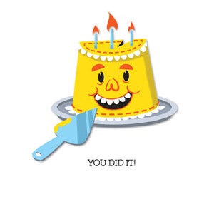 Image of Birthday: You Did It! Card