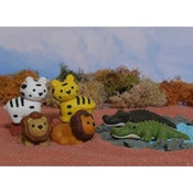 Image of Gommes Animaux de la savane - IWAKO