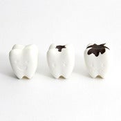Image of Lot de 3 gommes dents - IWAKO