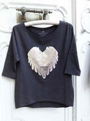 Image of angel heart (silver)